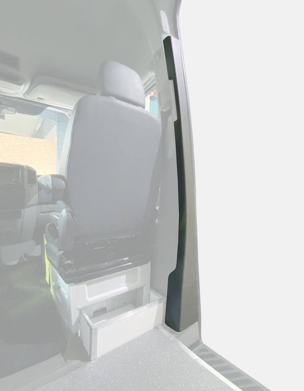 Interior trim, B-pillar, right, suitable for Mercedes Benz Sprinter 906 + 907