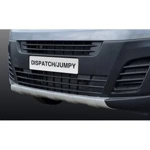 RGM Voorspoiler 'Skid-Plate' passend voor Citroën Jumpy/Peugeot Expert/Toyota Proace 2016-/Opel Vivaro 2019-/Fiat Scudo 2022- Zilver (ABS)