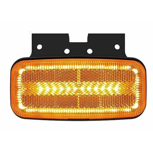 LED zij-markering met knipperlichtfunctie | 12-36v | 50cm. kabel | M10ZK-250A