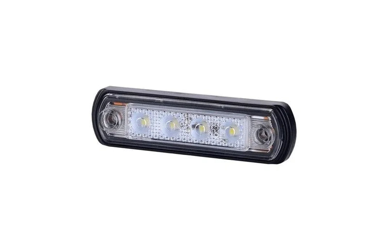 LED markeringslicht wit | 12-24v | 50cm. kabel | MV-5200W