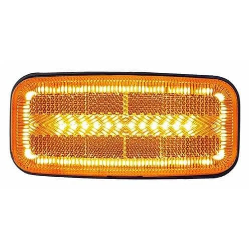LED zij-markering met knipperlichtfunctie | 12-24v | 50cm. kabel | M10ZK-200A