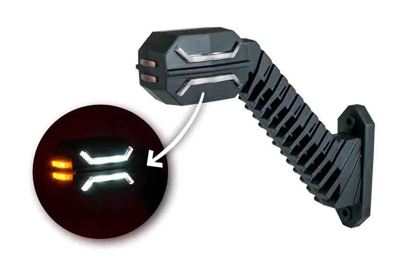 LED Breedtelamp rechts 12-24v | MB-6002RWA