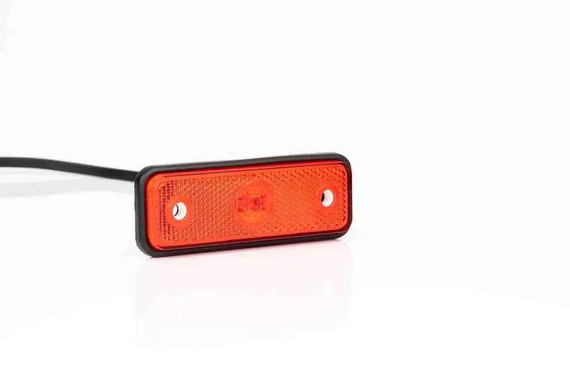 LED markeringslicht rood || 12-24v | 50cm. kabel | 1,5mm². connector | MV-2920R