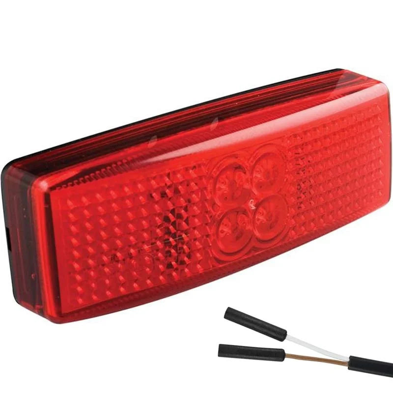 LED markeringslicht rood | 12-24v | 2-PIN connector | 1490RM2P