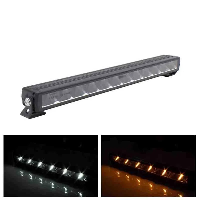 LED Lightbar Spartan met amber of witte dagrijverlichting 9600 lumen | LD5-9696
