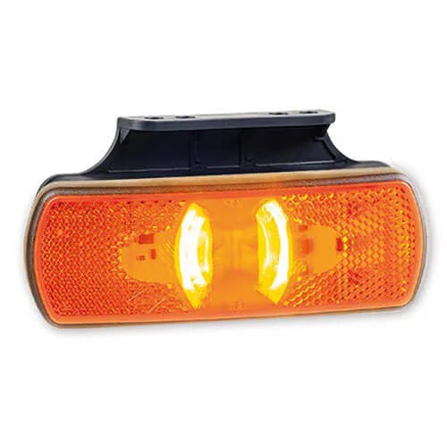 LED zij-markering met knipperlichtfunctie | 12-36v | 50cm. kabel | M14ZK-350A