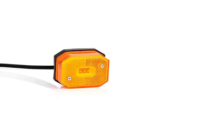 LED markeringslicht amber | 12-24v | 50cm. kabel | MV-2700A