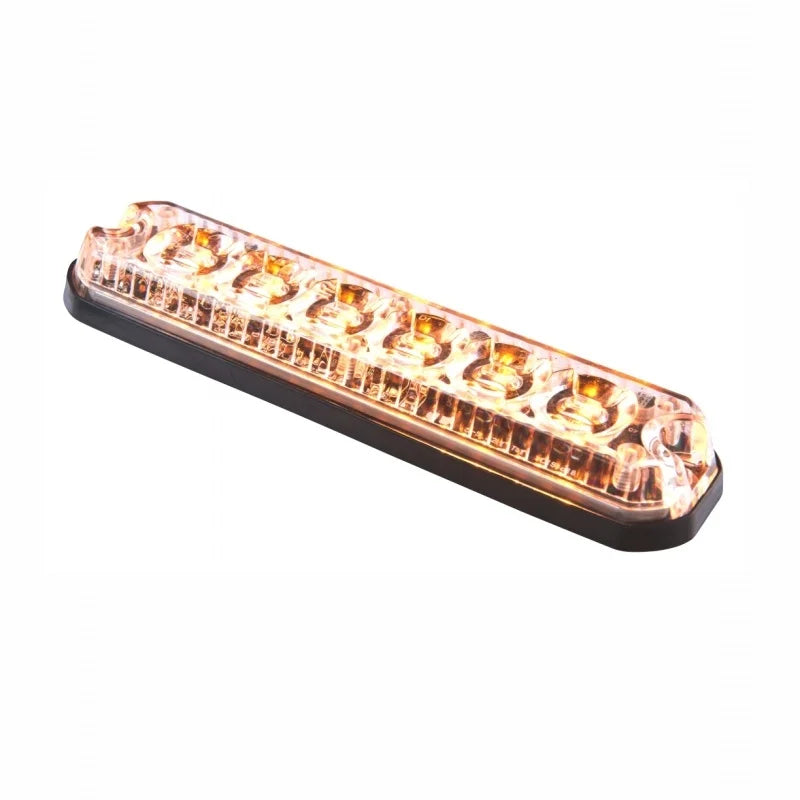 LED R65 heavy duty flitser 6-LED Amber | 12-24v | HDR656DVA