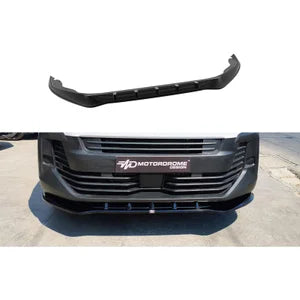 Motordrome Voorspoiler passend voor Citroën Jumpy/Dispatch/Spacetourer & Peugeot Expert III/Traveller & Toyota Proace 2024- & Opel Vivaro C/Zafira Life 2024- & Fiat Scudo/Ulysse 2024- (Facelift) (ABS Glanzend zwart)