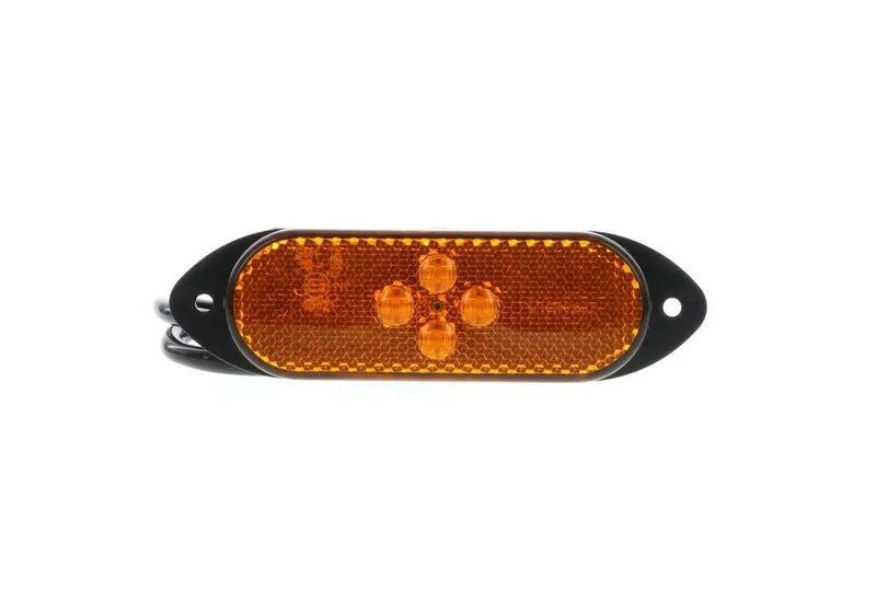 LED markeringslicht amber | ADR | 24v | 50cm. kabel | 1,5mm². superseal connector | 104090
