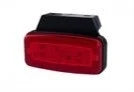 LED markeringslicht rood met beugel | 12-24v | 50cm. kabel | MV-4950R