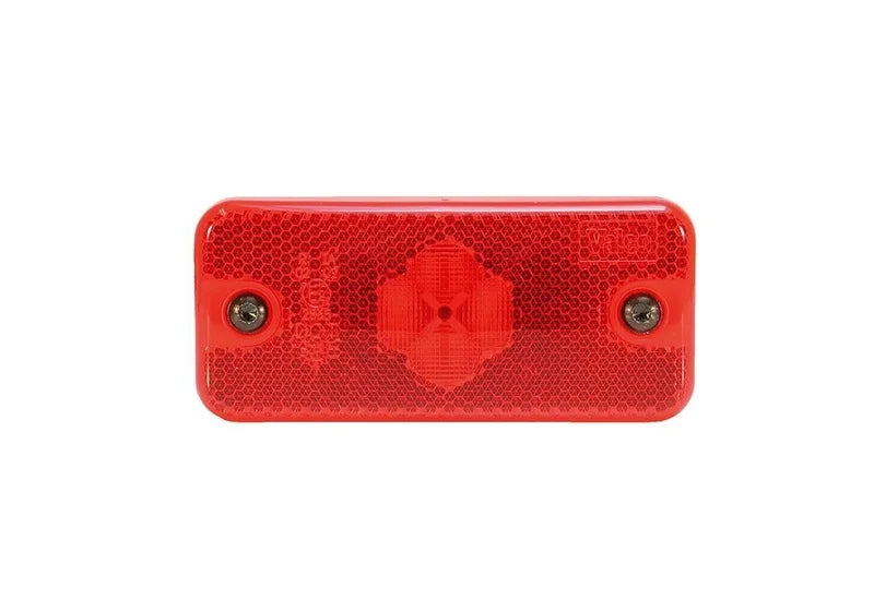 LED markeringslicht rood | 24v | 2-PIN AMP connector JPT | 198640
