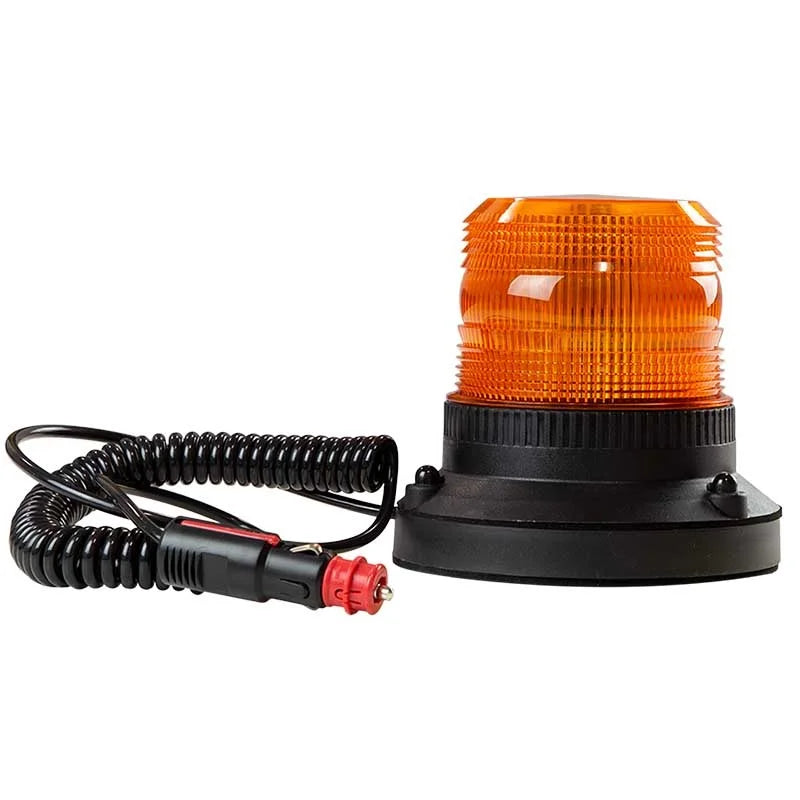 LED zwaailamp amber | 12-24v | Magneet ECCOLED | R65 | EB5017A