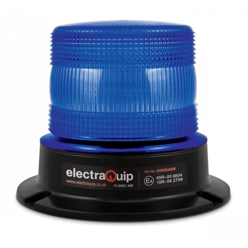 LED Flits zwaailamp Blauw | 10-30v | R65 | EQR65BBM