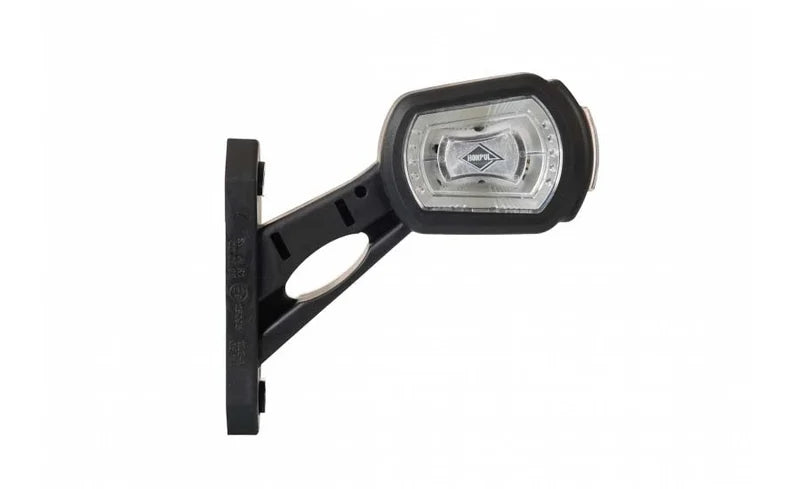 LED Breedtelamp links rood/wit/amber 12/24v 50cm kabel | MB-2731RWA