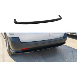 Motordrome Achterbumperskirt (Diffuser) passend voor Citroën Jumpy/Dispatch/Spacetourer & Peugeot Expert III/Traveller & Toyota Proace 2016- & Opel Vivaro C/Zafira Life 2019- & Fiat Scudo/Ulysse 2022- (L2) (ABS Glanzend zwart)