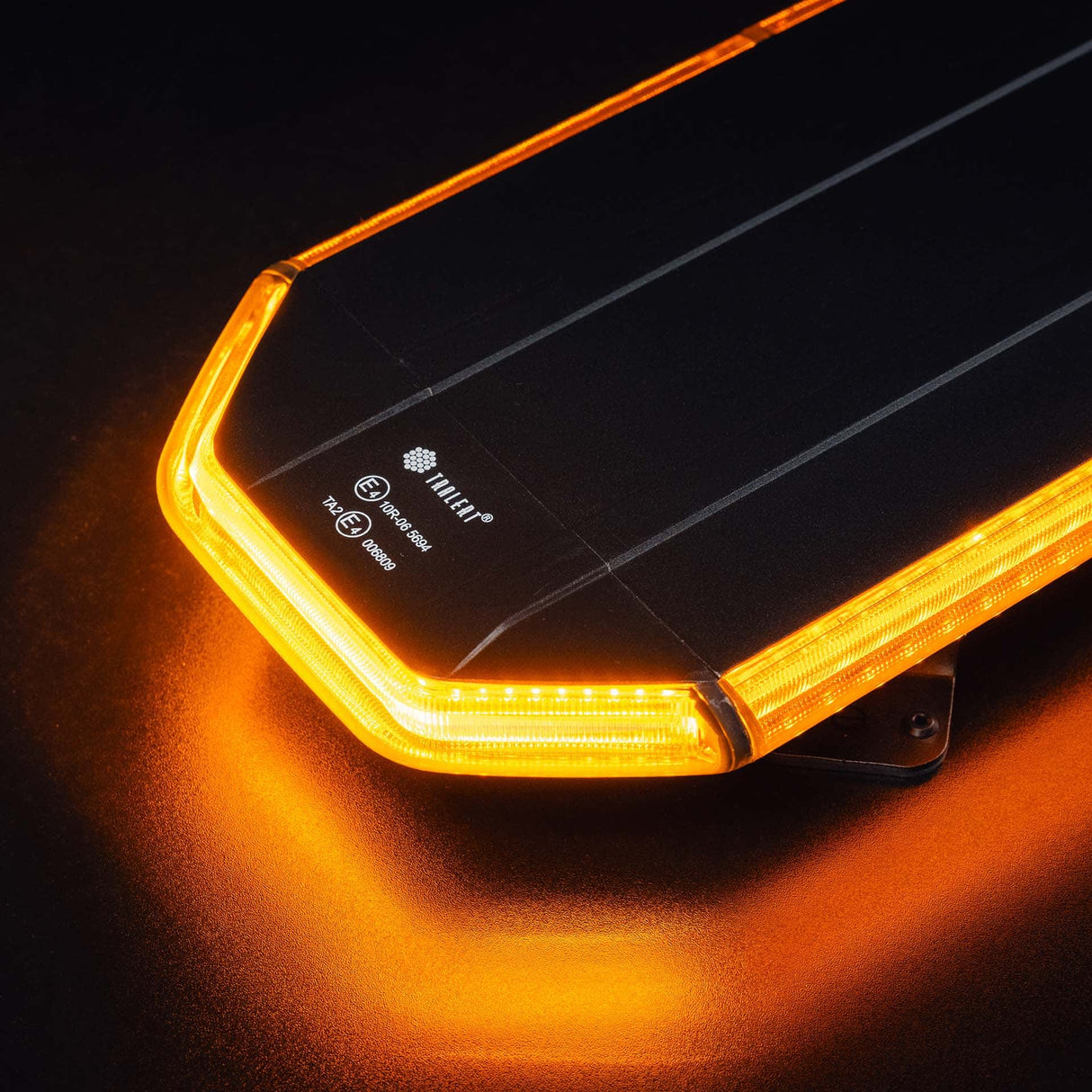 TRALERT® LED Dakset Amber – 1511 mm (12–24V) | Incl. Controller