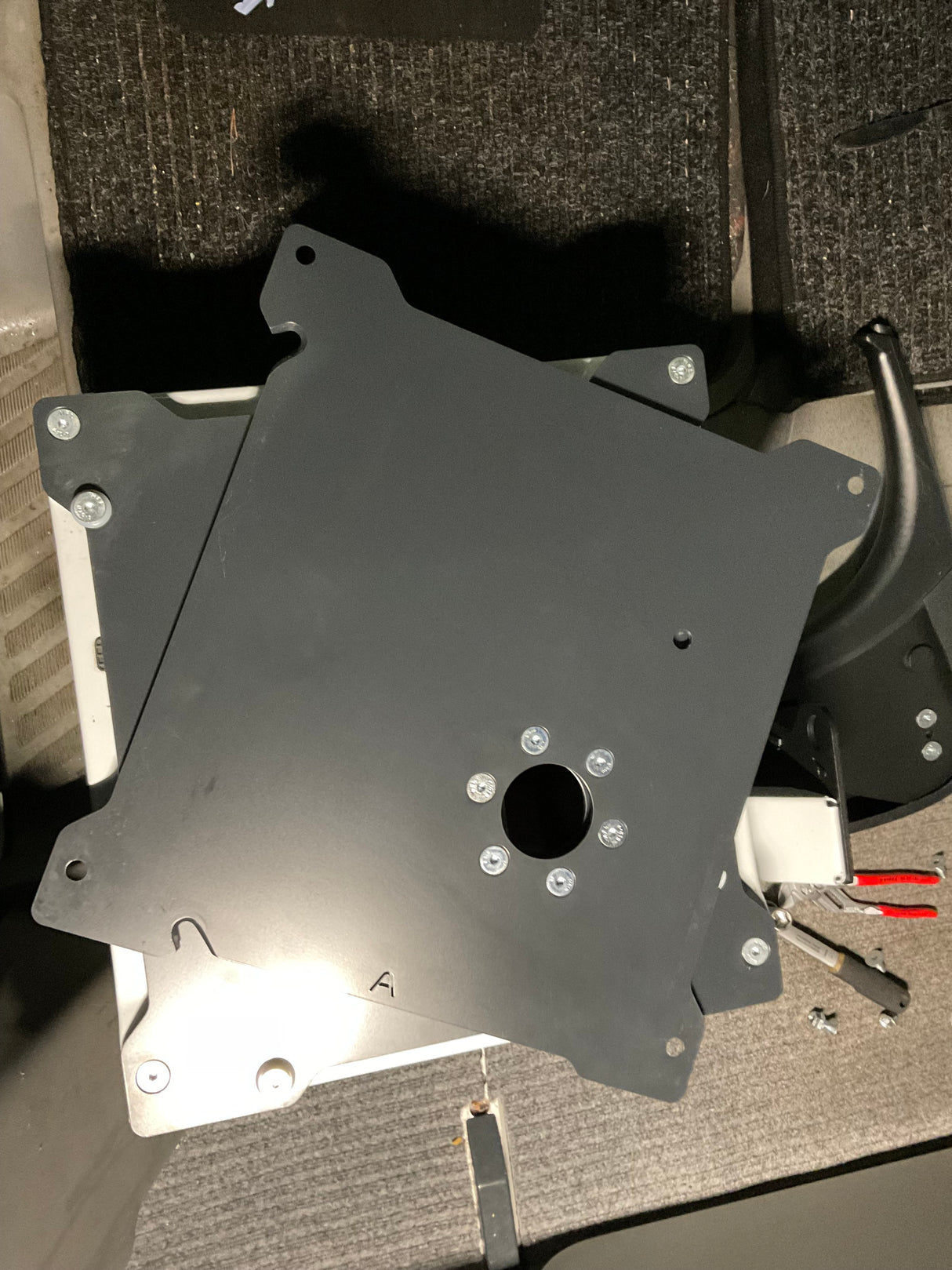 Draaiplateau Sprinter 907 Luchtgeveerde Stoel