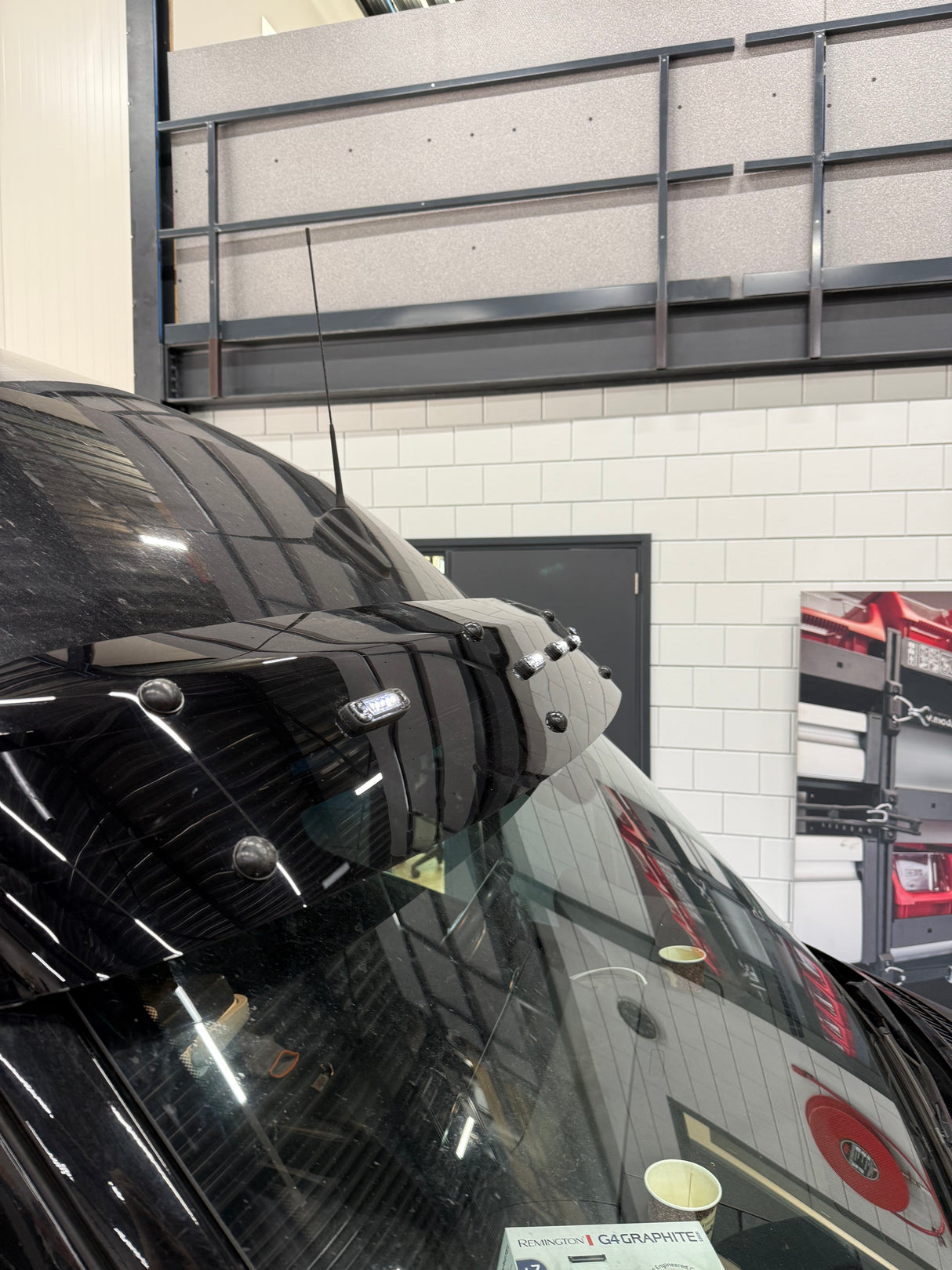 Zonneklep met Led verlichting Mercedes Sprinter 2010 - 2018