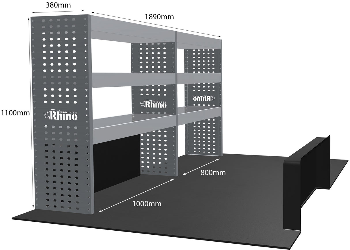 Stelling Opel Vivaro L1H1 2014-2019 - Rhino MR015