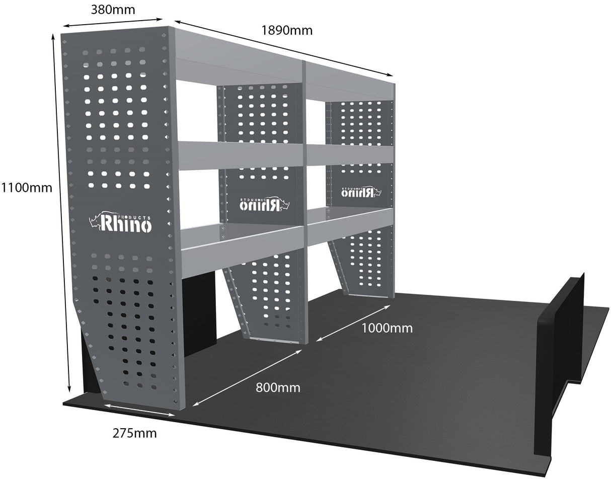 Stelling Opel Vivaro L2H1 2019+ - Rhino MR033