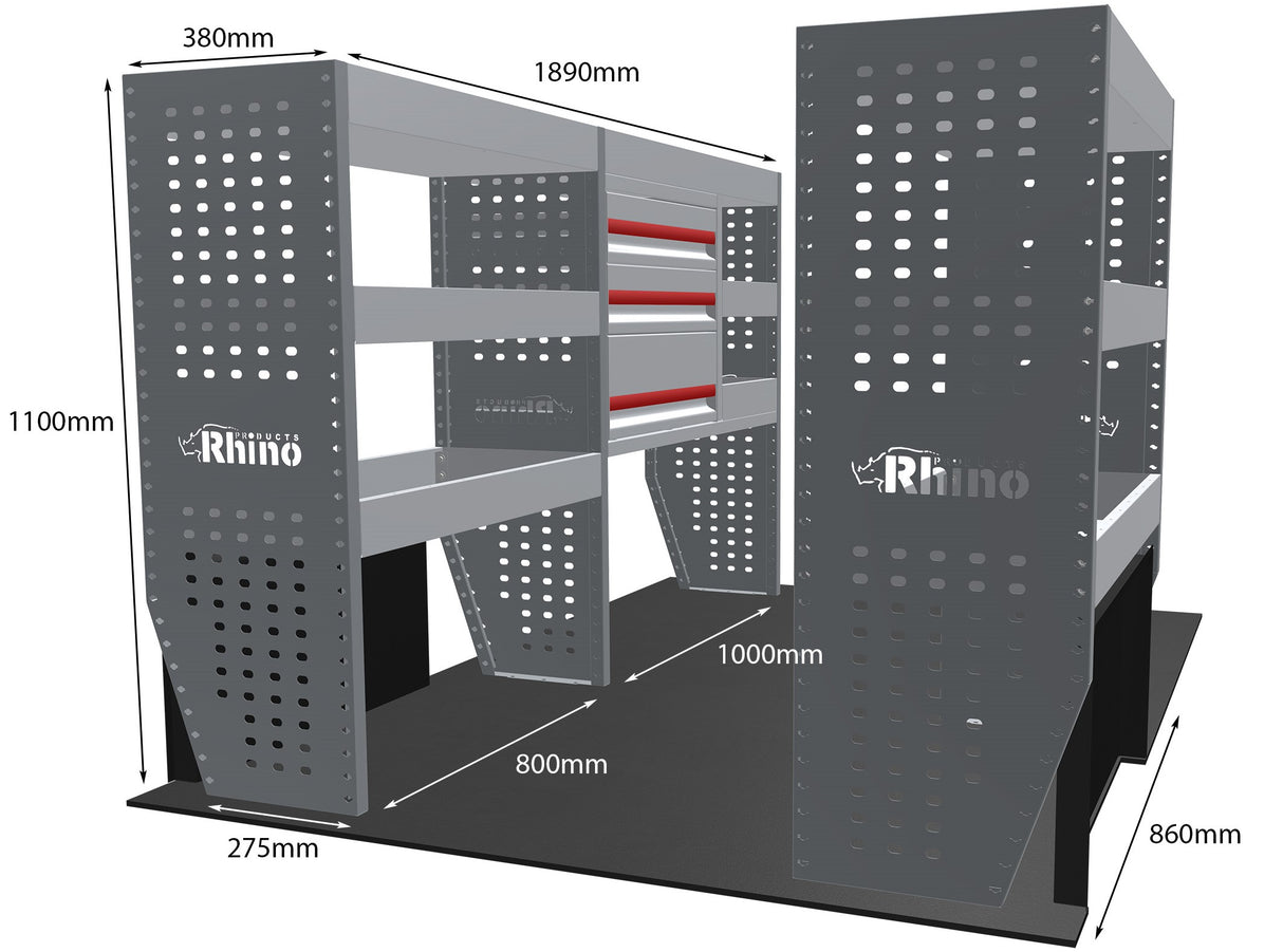 Stelling Toyota Proace L1H1 2024+ - Rhino MR035-DS