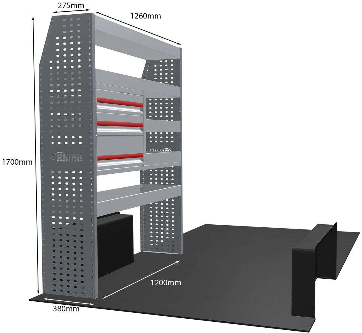 Stelling Renault Master L2H2-H3 2010+ - Rhino MR067-DS
