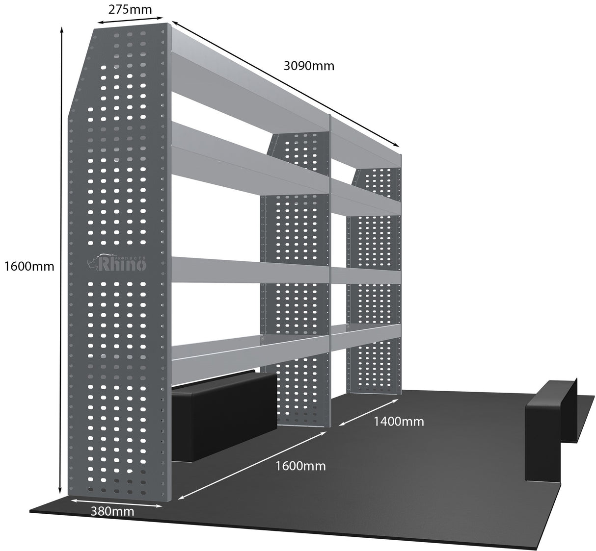 Stelling Renault Master L3H2-H3 2010+ - Rhino MR081