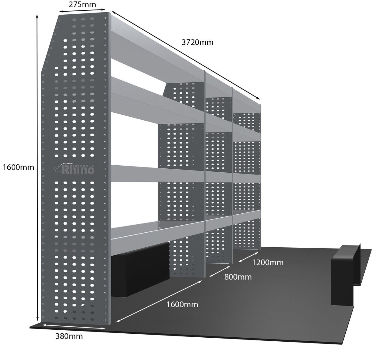 Stelling Renault Master L4H2-H3 2010+ - Rhino MR099