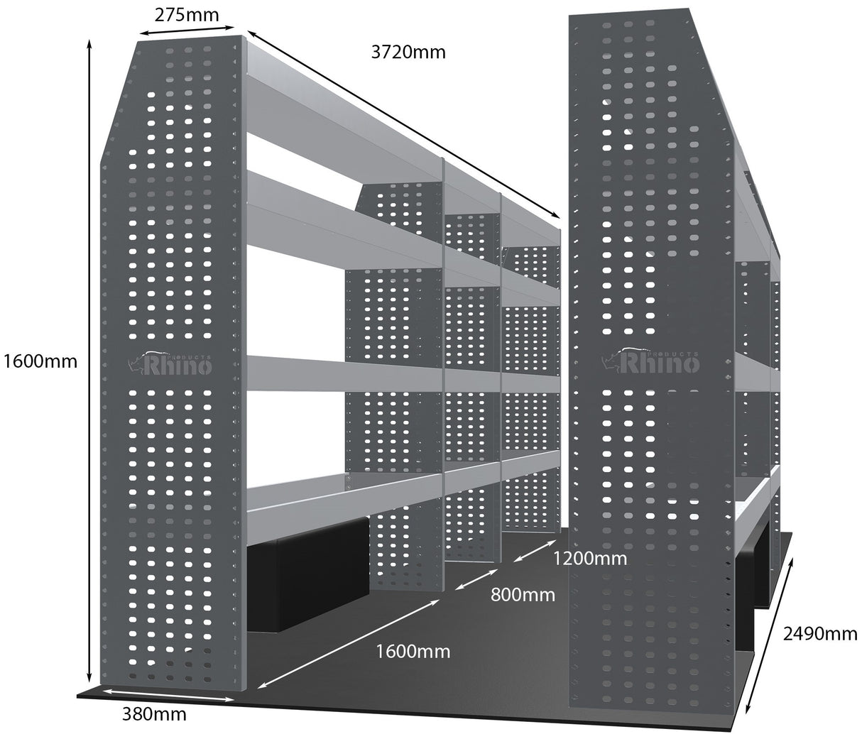 Stelling Renault Master L4H2-H3 2010+ - Rhino MR101