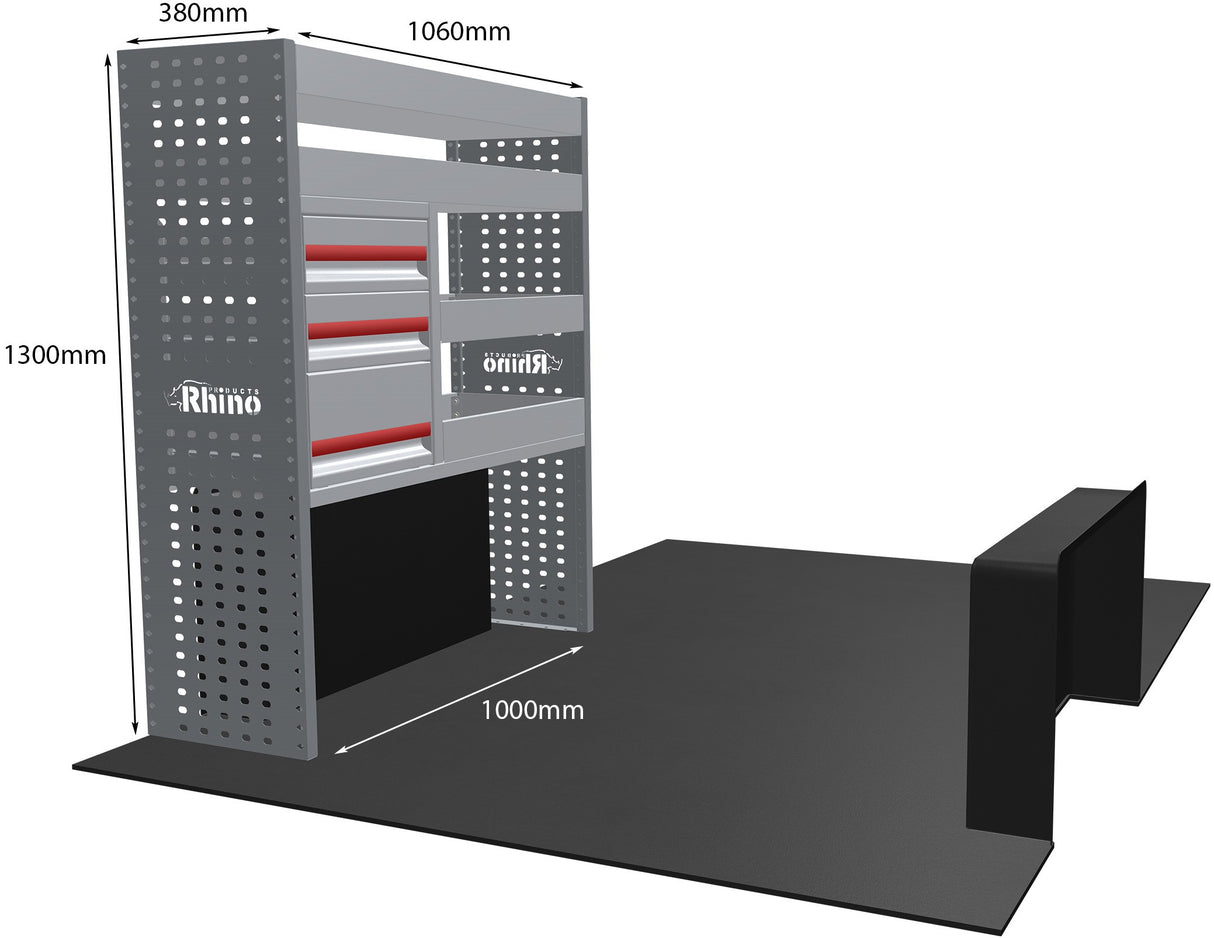 Stelling Peugeot Boxer L1H1 2006+ - Rhino MR199-DS