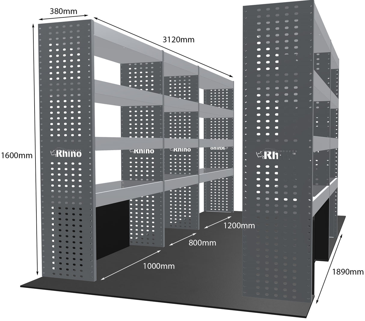 Stelling Peugeot Boxer L3H2 2006+ - Rhino MR227