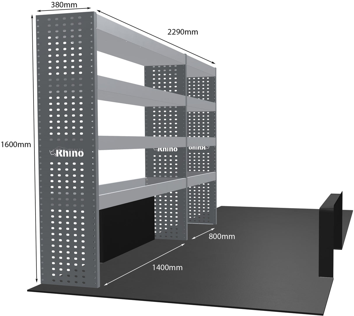 Stelling Opel Movano L4H2 2021+ - Rhino MR235