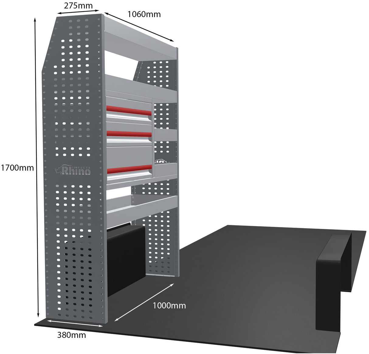 Stelling Renault Master L3H2-H3 2010+ - Rhino MR257-DS