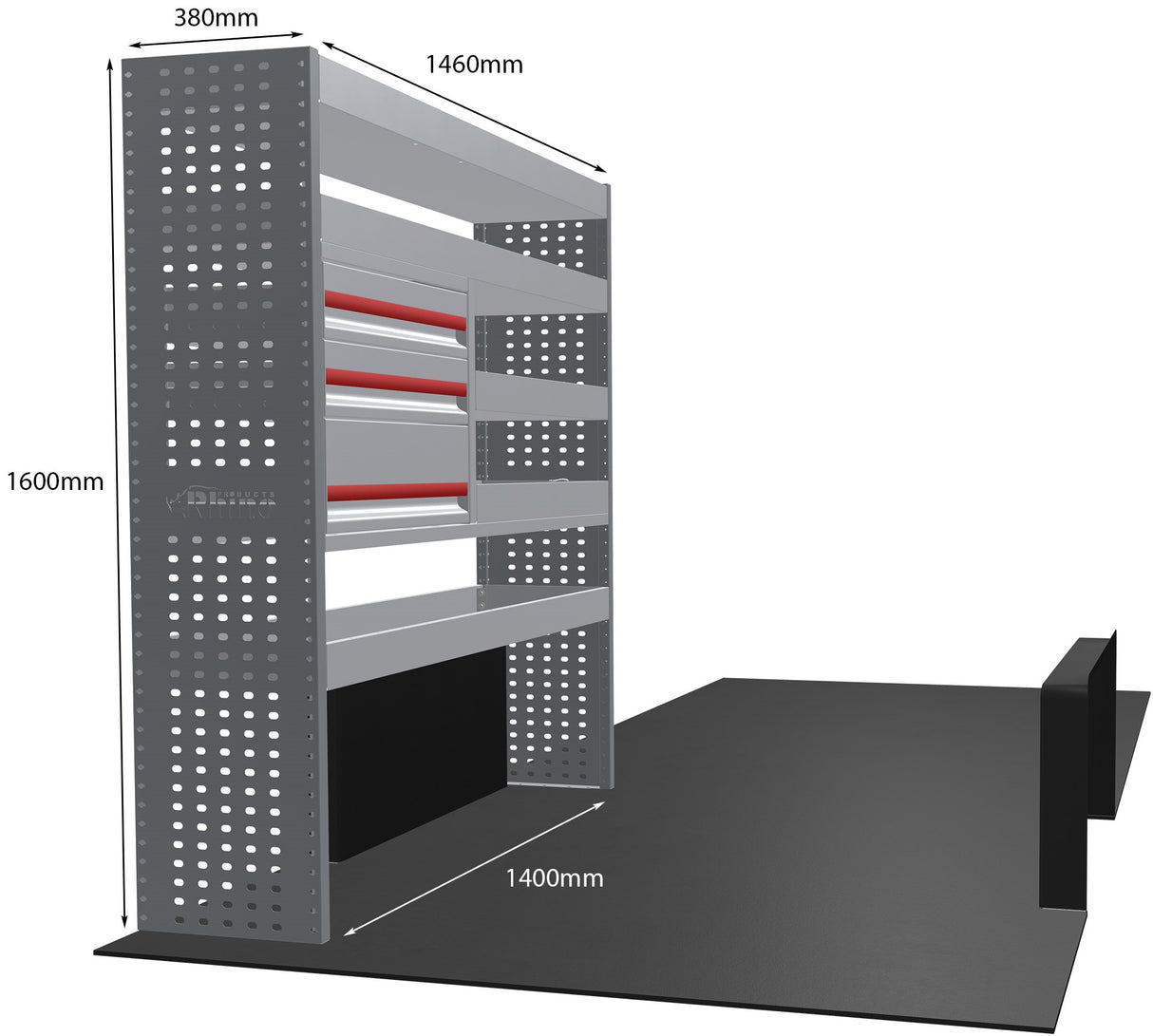 Stelling Peugeot Boxer L4H2 2006+ - Rhino MR273-DS