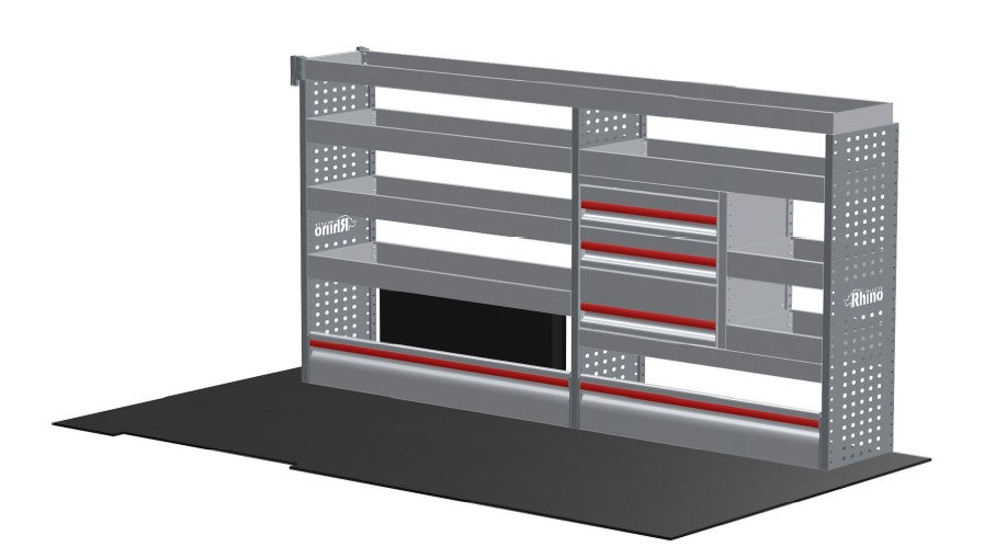 Volkswagen T6/T6.1 L2H1 MR4 Links Inrichtingsset