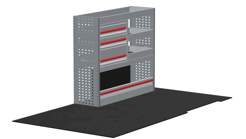 Volkswagen T6/T6.1 L2H1 MR4 Rechts Inrichtingsset