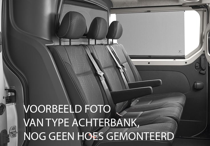 Peugeot Expert dubbele cabine stoelhoezen. 2016+