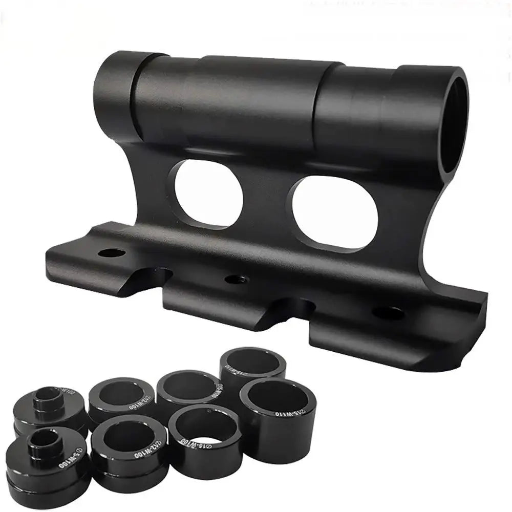 Universele Voorvorkhouder voor Fietsmontage – Thru-Axle 5x100 / 12x100 / 15x100 / 15x110 – Aluminium