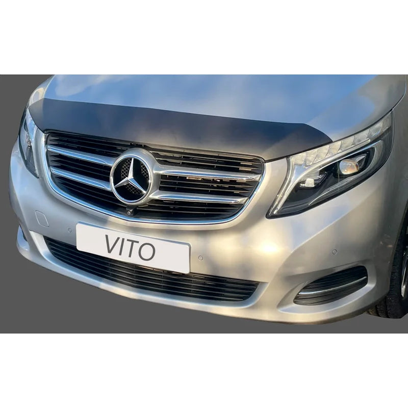 RGM Motorkap cover/beschermer passend voor Mercedes Vito 2014- Zwart