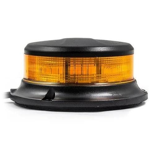 LED zwaailamp amber met heldere lens | 12-24v | magneet | R65 | S07ZL603AA