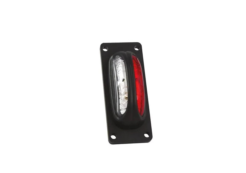 LED Breedtelamp rood/wit 12/24v 150cm kabel | 112720