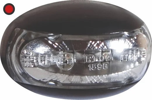 LED markeringslicht neon rood | 12-24v | 50cm. kabel | MV-3000R