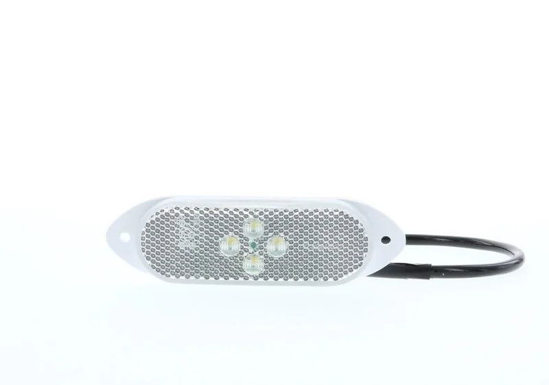 LED markeringslicht wit ADR | 24v | 50cm. | 1,5mm². connector | 104130
