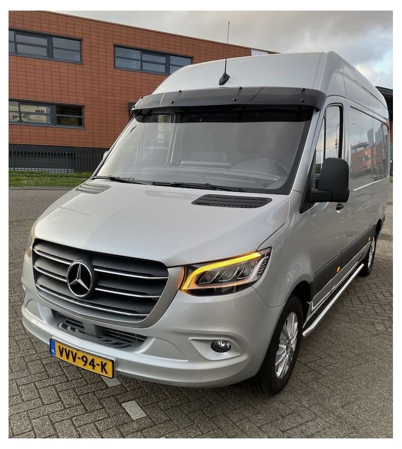 Dagrijverlichting - Matronics - DRL - Amber - 12V - Set - Mercedes - Sprinter - LED koplampen - 2018+