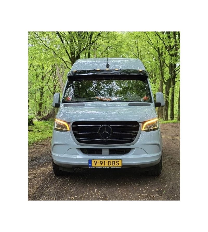 Dagrijverlichting - Matronics - DRL - Amber - 12V - Set - Mercedes - Sprinter - LED koplampen - 2018+