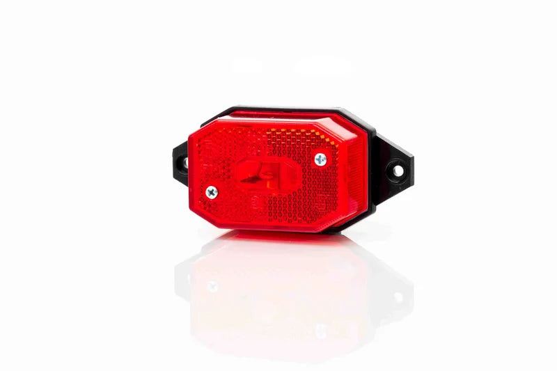 LED markeringslicht rood | 12-24v | 50cm. kabel | MV-2710R