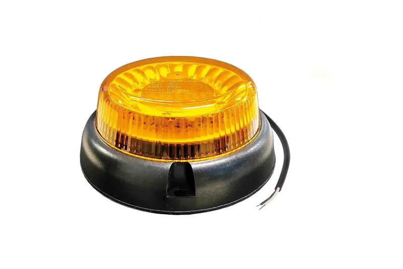 LED zwaailamp | single flash | 12v | R65 | 55V | 1,5m kabel | S10ZL401