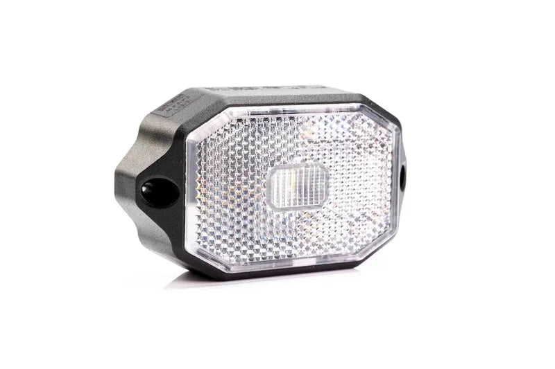 LED markeringslicht wit | 12-24v | schuif connector | MV-5700W