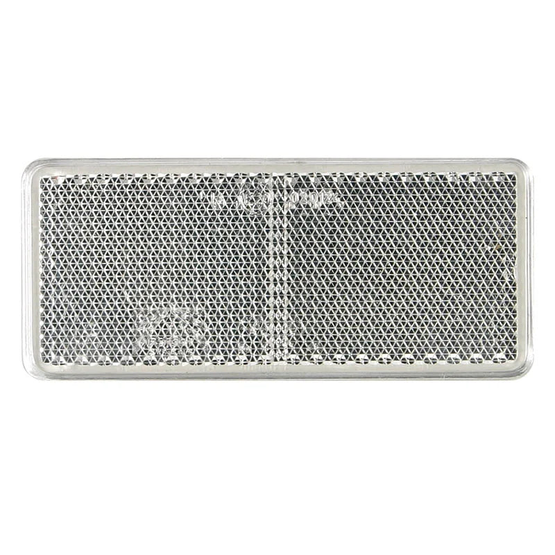 Witte reflector | 90 x 40mm. | 3m-plakstrip | VRF-500W